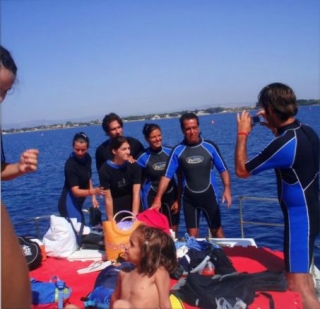  Preparándose para bucear 